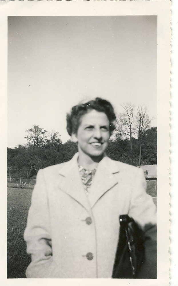 Antique 1950's Photograph - Woman