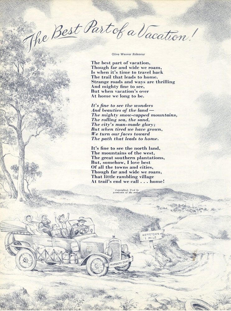 vintage ephemera - Poems