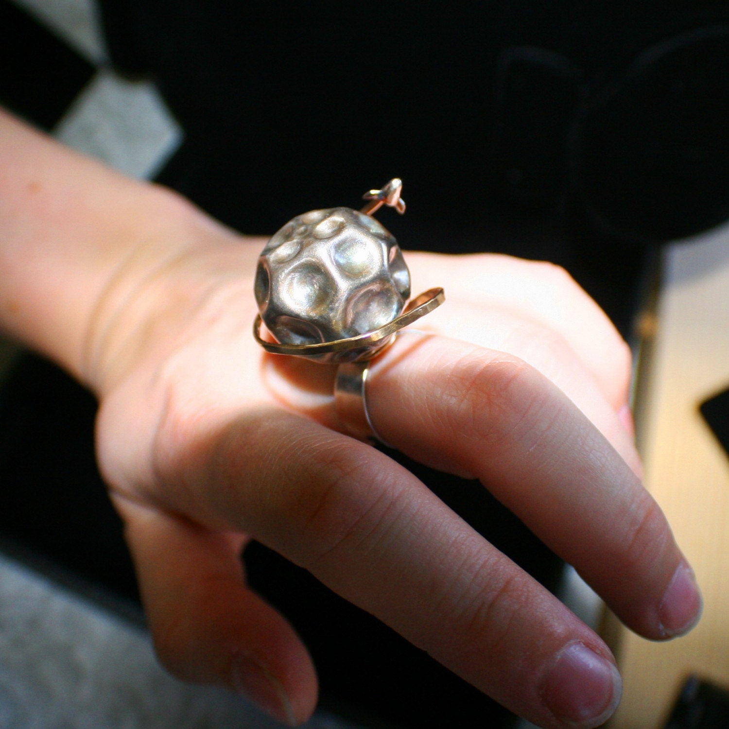 Orbit Cocktail Ring