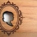 Silhouetted Wood Coasters