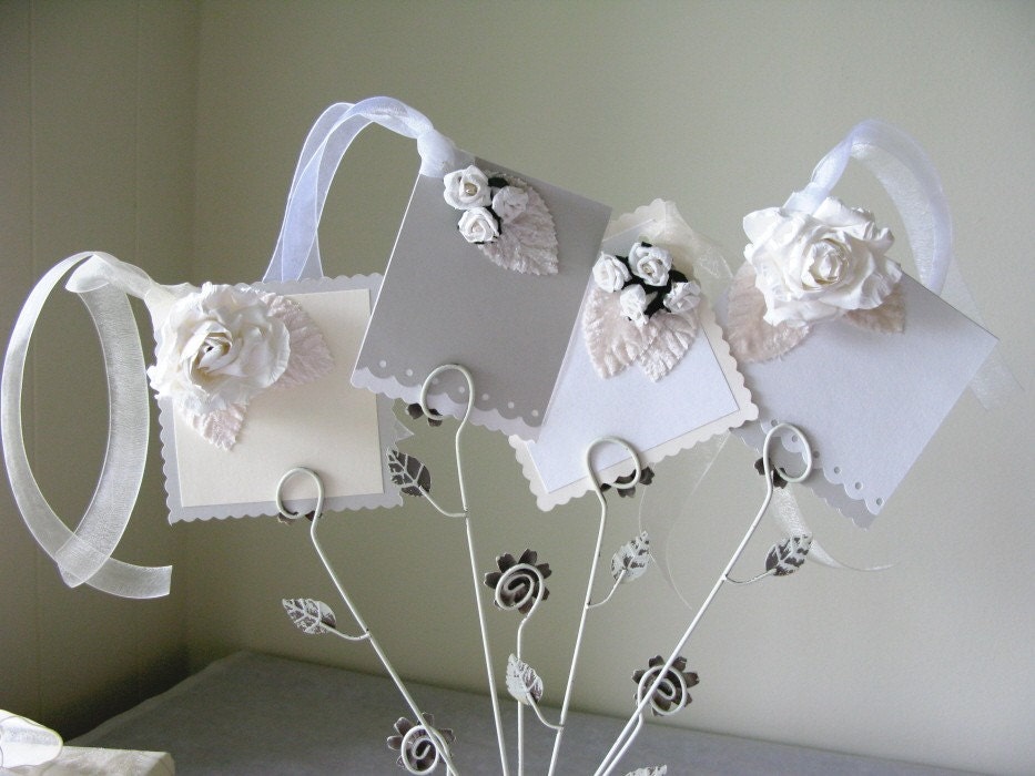 Items similar to Wedding gift tags. Set of 10 rustic DIY tags for gifts