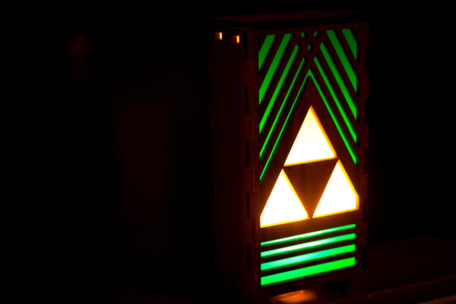 Zelda Triforce Nintendo table lamp