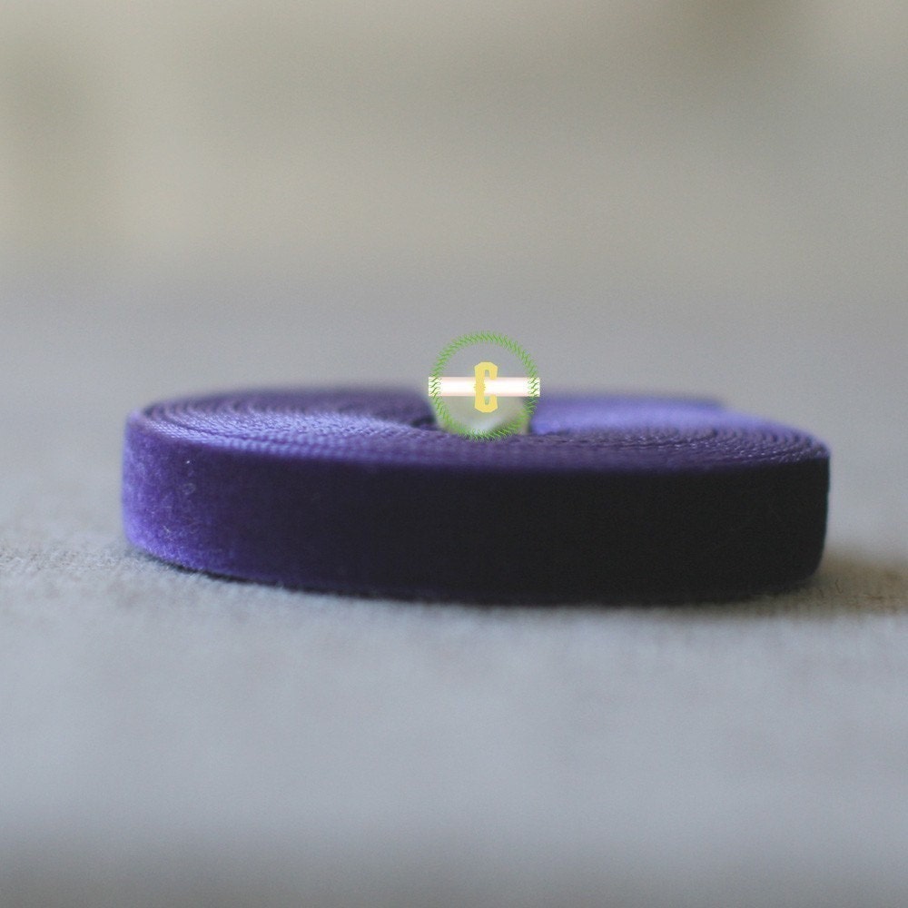 Plum Velvet Ribbon