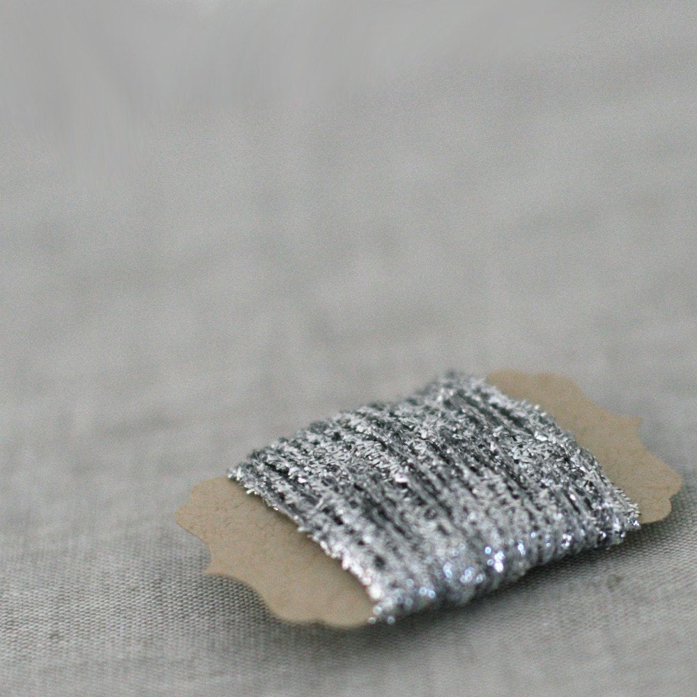 Silver Tinsel Twine
