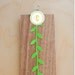 Bulk 10 yard roll of Felt Green Leaf Ribbon/Garland