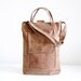 Briefcase in Cowboy Brown Leather - LAST ONE - Ready to Ship