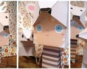 PAPER TOY & ILLUSTRATION: Muki Moki. The deer Child.