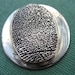 Fingerprint Golf Marker Thumbprint  Jewelry in Sterling Silver Personalized