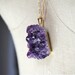 Amethyst Necklace - Gold