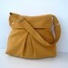 Modular Messenger in Mustard --with adjustable strap--