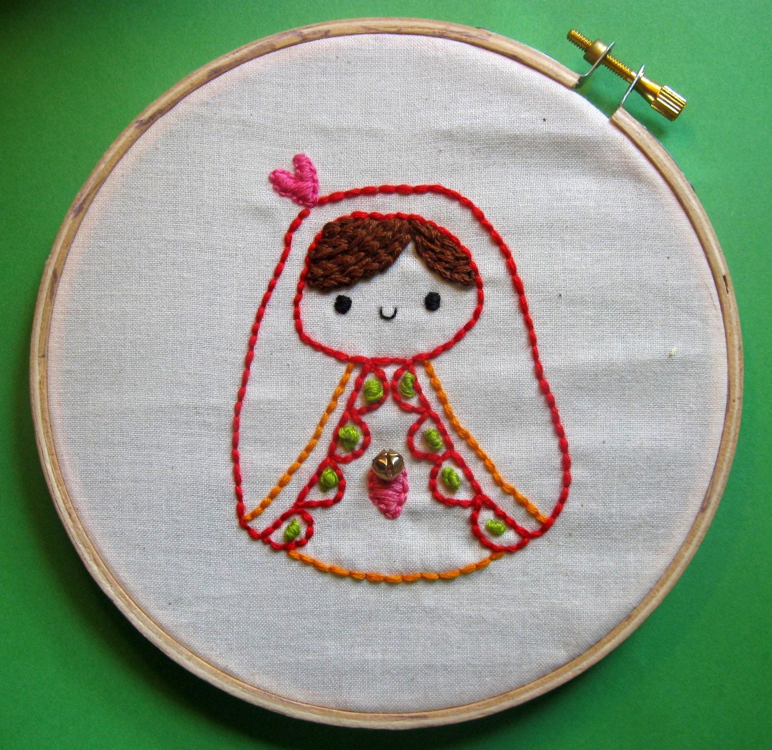 Sweet Little Matrioshka for your wall