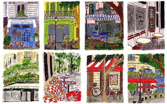 French Cafe Collection ONE