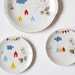 SALE Lovely set of a large cake plate and three smaller ones