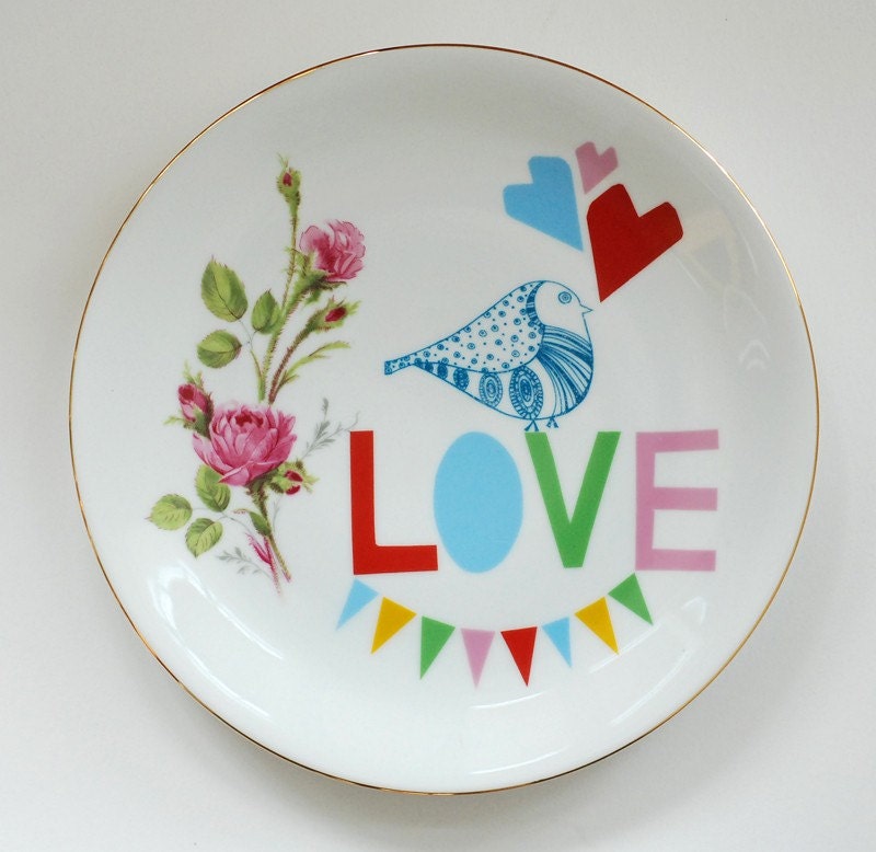 Love plate ready to ship