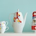 Large branches & dots teapot