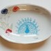SALE Autumn peacock platter