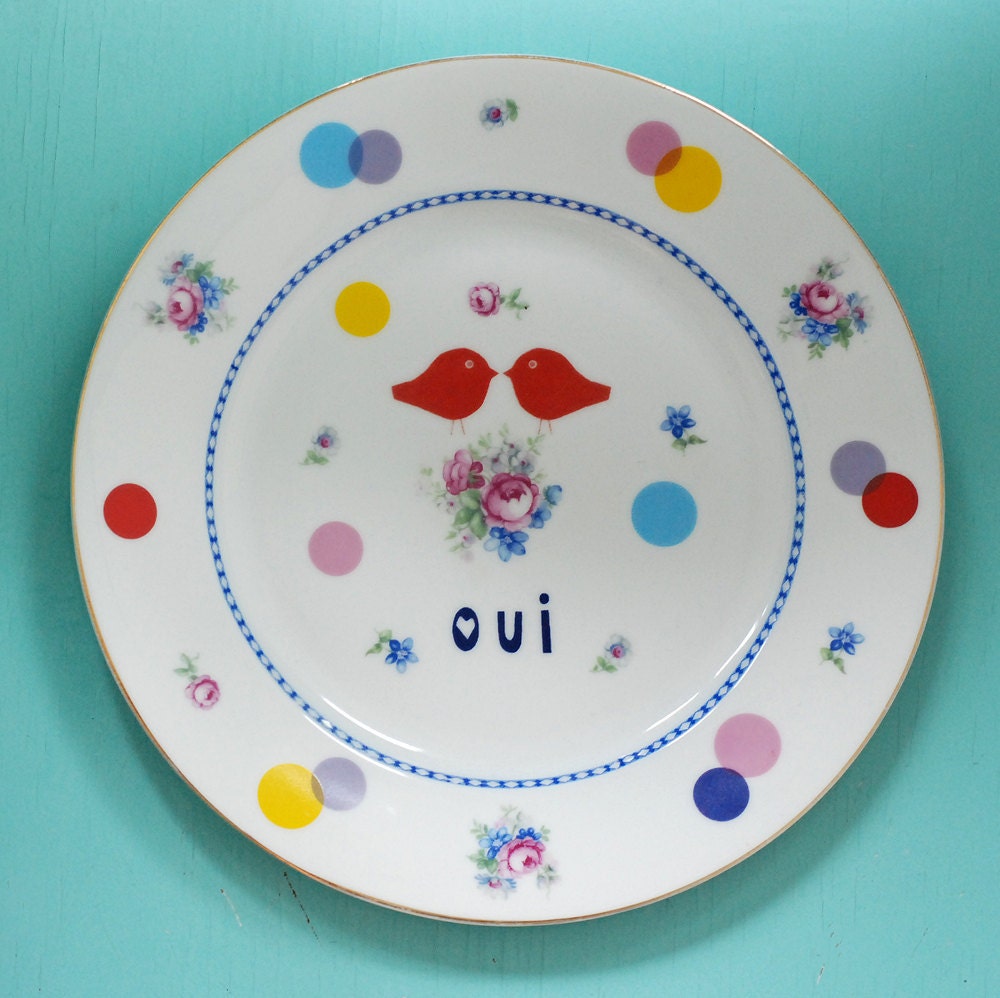 Oui plate ready to ship