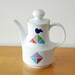 Large birds and triangles teapot