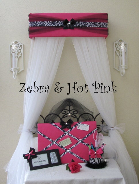 Personalized Bed Crown Canopy Curtains SALE Zebra Upholstered Princess FREE - SoZoeyBoutique Personalized Bed Crown Canopy Curtains SALE Zebra Upholstered Princess FREE - SoZoeyBoutique
