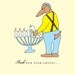Adorable Dog Hanukkah Card (set of 6) by She's SO Creative