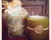 Meyer Lemon & Basil - 8 oz. Barefoot Soy Candle