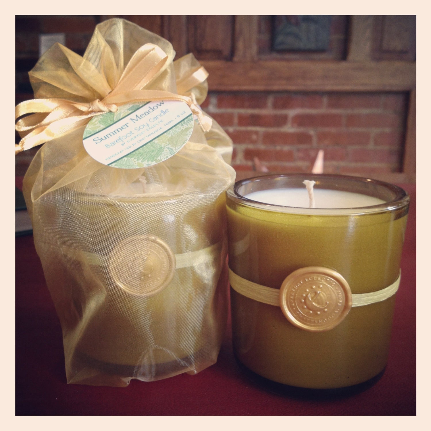 Summer Meadow - 8 oz. Barefoot Soy Candle