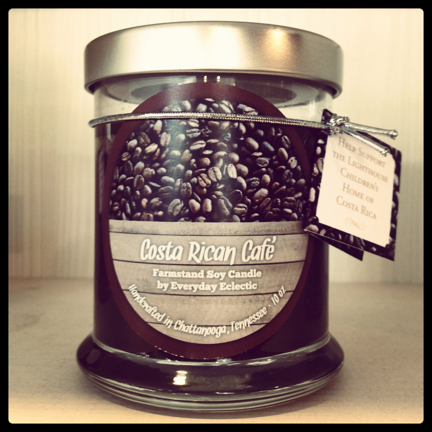 Costa Rican Café - 10 oz. Farmstand Soy Candle