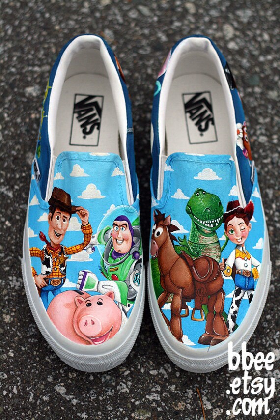 MADE TO ORDER (Any Size) Toy Story Shoes