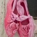 Women house shoes - Women felted wool slippers SUSAN'S PINK DREAM