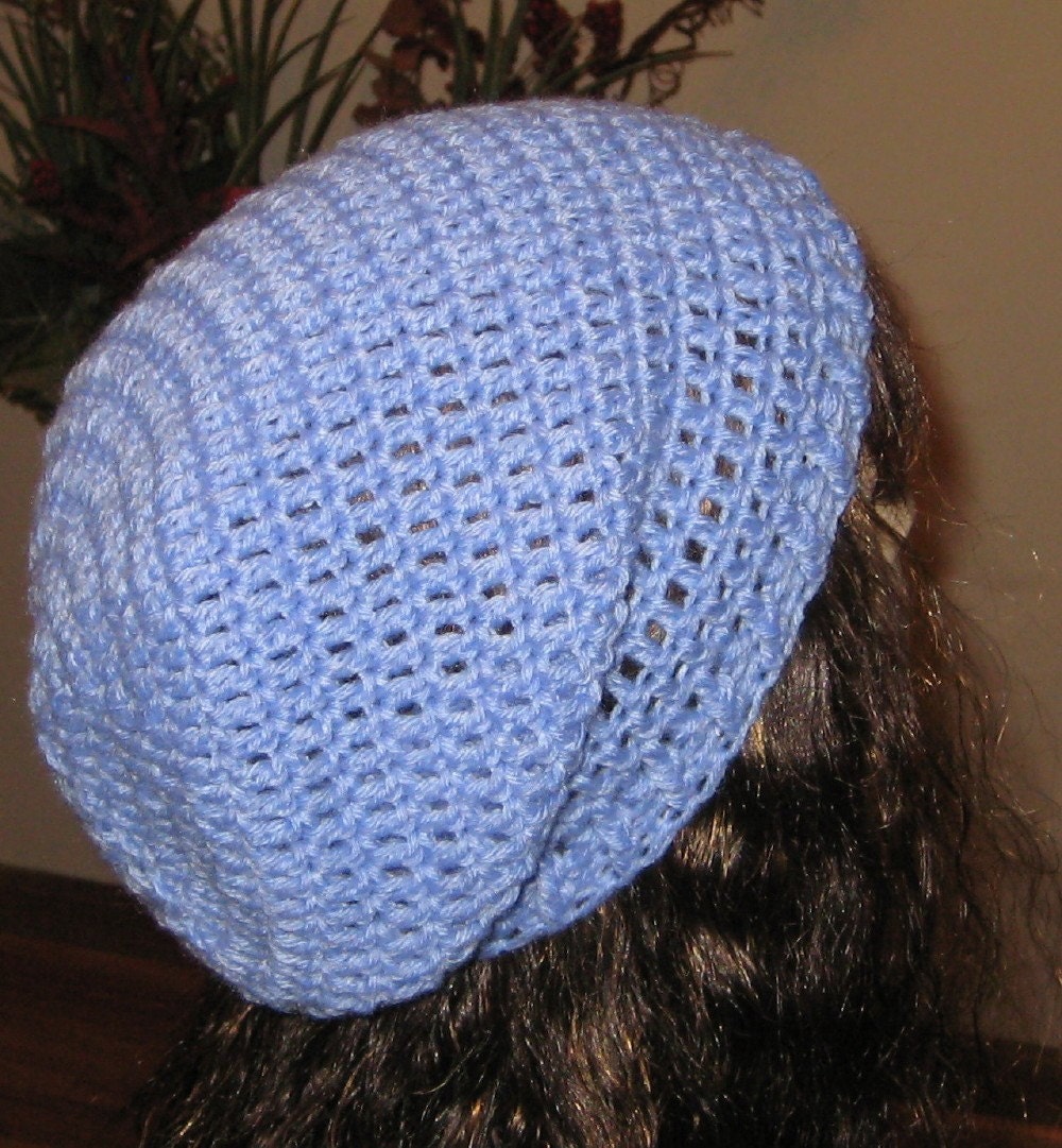 Sky Slouchy Beanie Dread Tam