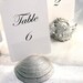 Assorted Silver Shell Table Card Holders-Set of 10