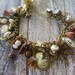 Amber Tiger's Eye Goldstone CAMEO Charm Bracelet Vintage EclEcTic Original