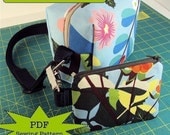 couture camera cozy - DIY PDF Sewing Pattern - DSLR camera case and zip pouch