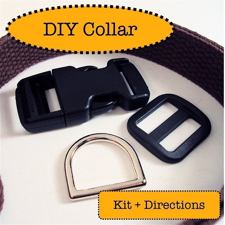 Dog Collar Kit DIY Canine Fashion Materials by jlstephenscouture