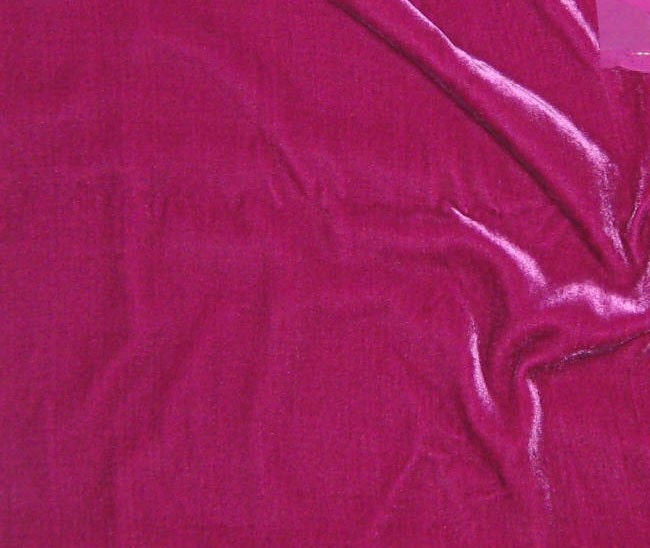 BOYSENBERRY Silk Velvet Fabric - fat 1/4