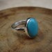 Nacozari Turquoise Sterling Silver Stacking Ring