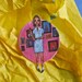 Margot Tenenbaum Shrink Plastic Pin Brooch