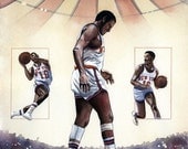 New York Knicks, 1970 NBA Championship Painting Print