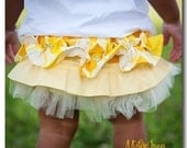 Lemony Ruffle Bottom Bloomers