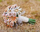 EVER AFTER - Wedding brooch bouquet- Vintage inspired Bridal Bouquet with Sarah Coventry signed Fashion Petals brooches and earrings