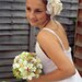 The Rite of Spring II - Vintage designer Brooch Bouquet in Green and White
