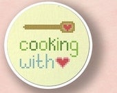 Cooking with love. Cross Stitch PDF Pattern