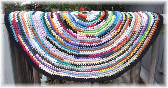 Round Rag Rug 40 inches