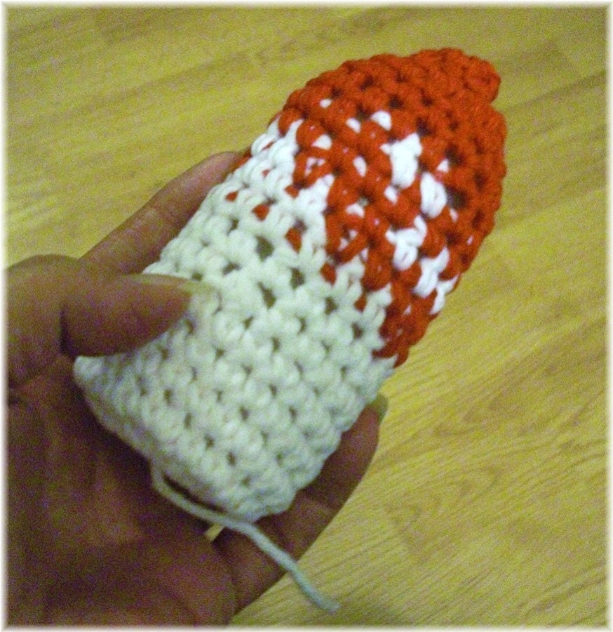 Dog Squeak Toy Bloody Tampon by DebbieCrochets on Etsy