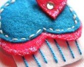 Cupcake Felt Embellishment 