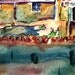 Original Watercolor and Ink Painting - Always Changing - Landscape Painting of River