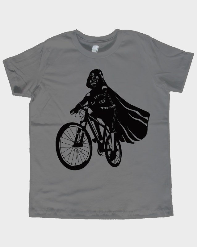 Darth Vader Is Riding It - Toddler / Youth American Apparel T-shirt ( Star Wars tshirt )