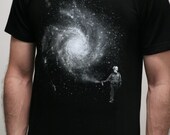 Galaxy Cop - Mens t shirt / Unisex t shirt ( Galaxy t shirt , Space shirt , Pepper spray cop)