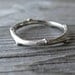 Twig Wedding Band Set, Recycled Gold