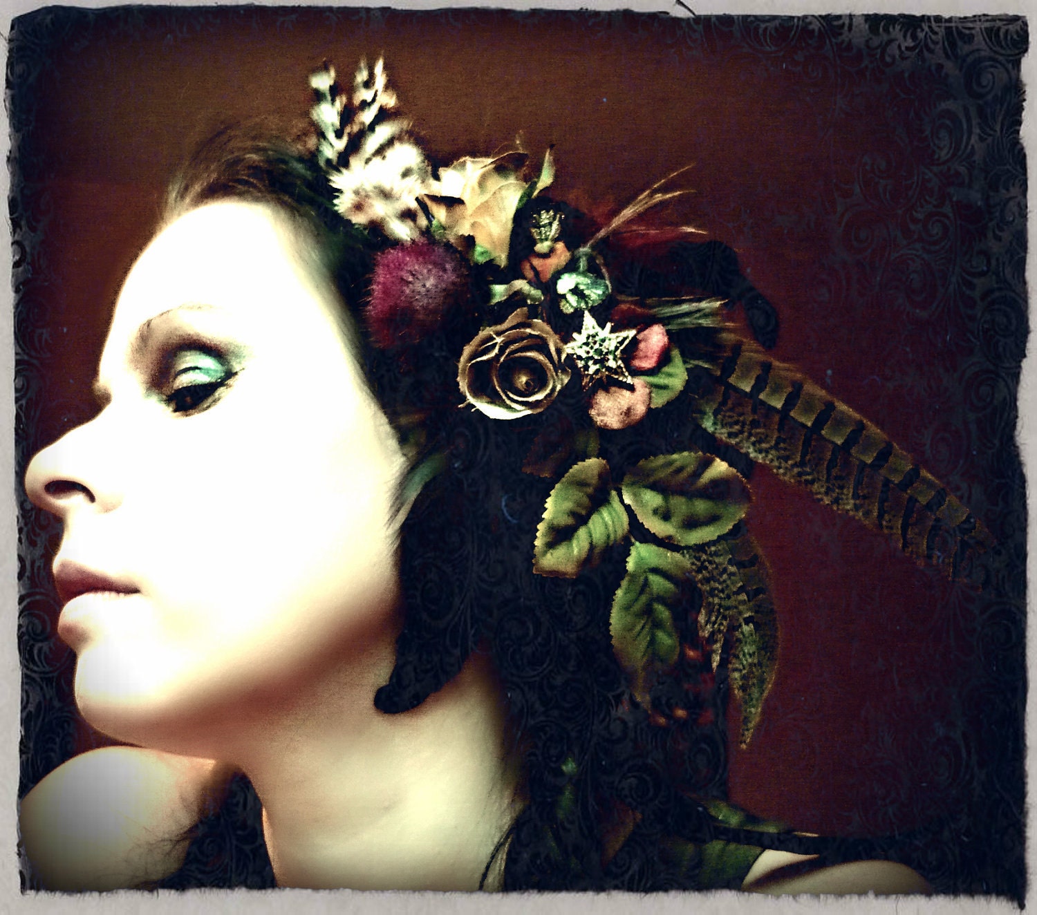 WildGarden - Tribal Fusion Faerie Belly Dance Costume Hair Clip